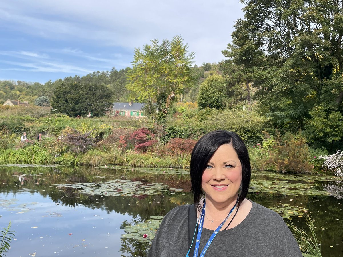 KimberKGTTU's tweet photo. Today’s adventures…Versailles, Giverny and Trouville. Seeing Claude Monet’s home and gardens in Giverny was spectacular and definitely the highlight of the day. https://t.co/ZkwGDla5Mt