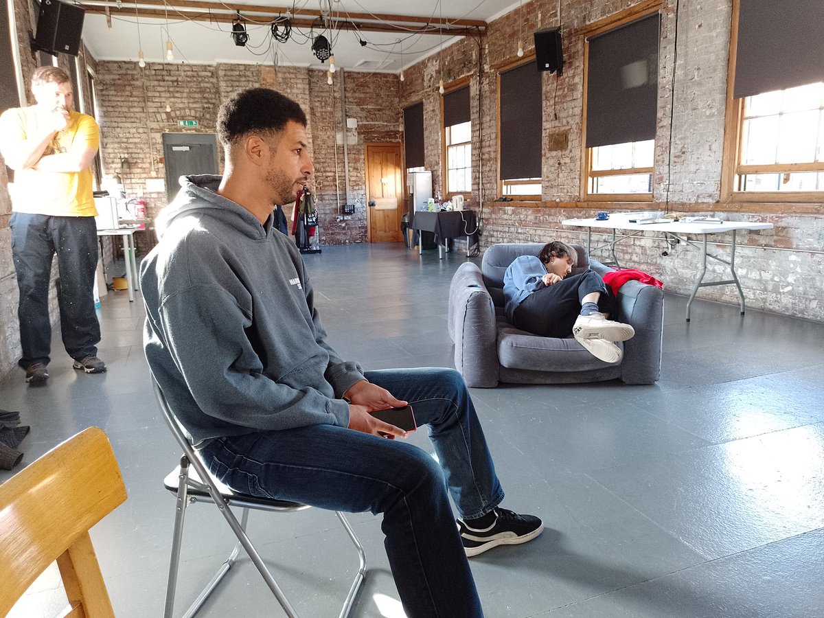 JacksLanternPro's tweet photo. Day 2 of R&D with #NathanGeering.
Getting into how each character expresses their feelings & how to convey the same emotion in different ways on stage.
#newwriting #comedy
See them in action on Friday 28th October @NottmPlayhouse
https://t.co/hM3P2EKhl5 https://t.co/gAk6Nkl0zH