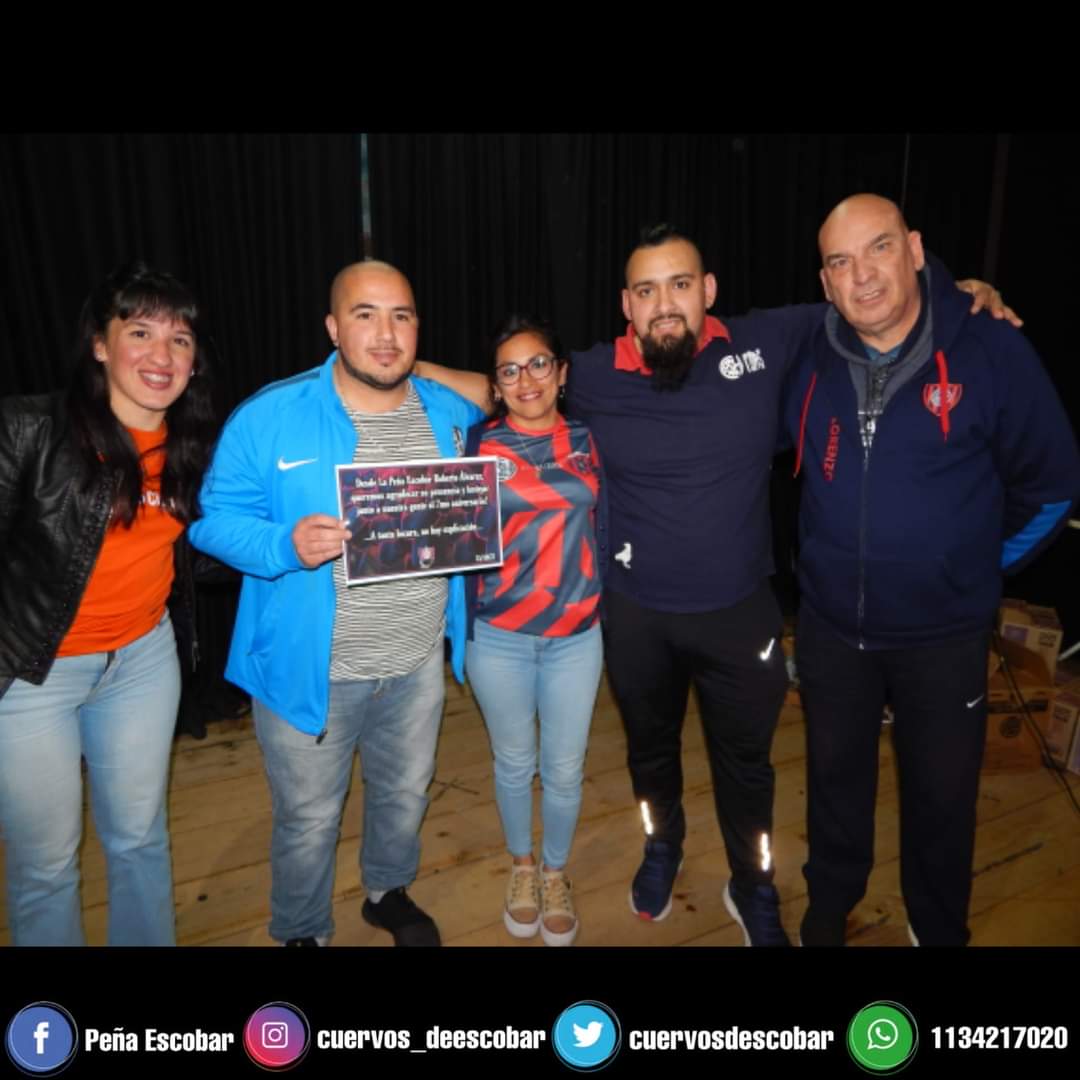 CdMalvinas's tweet photo. El sábado 15 de octubre @CdMalvinas estuvo  presente en los 20 años de @LujanAzulgrana y en los 7 años de @CuervosdEscobar  🥳
Muchas gracias por la atención y los buenos momentos ❤️💙

#MasQue90Minutos 
#CuervosDeMalvinasEnZonaNorte
#ComoEstaBandaNoExisteOtraIgual
@PeniasCASLA https://t.co/c7Ne159QKO