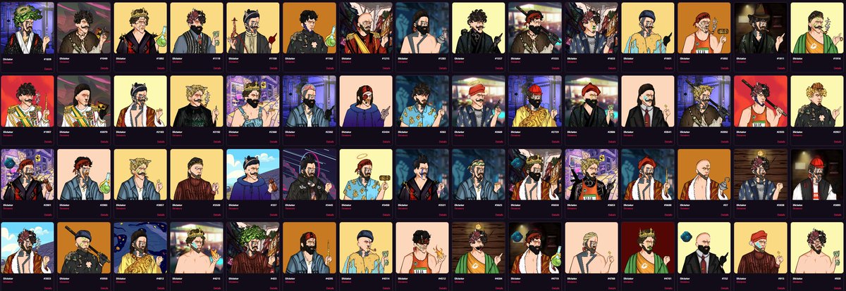 Am i going to make it @laputeen ? 
<a href="/DictatorsNFT_/">Dictators | COOKING IN SILENCE</a>  i met friends there. made jokes here and there but most important i finally found a place in the space where i belong to. ♥️

DEGENS should learn to read ! 💯