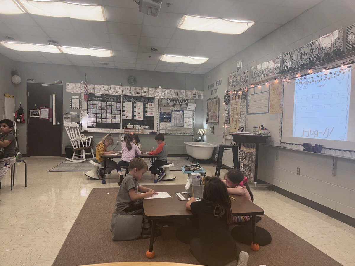 Got the privilege to visit awesome classrooms today! Third grade Salter working W&amp;W lesson, Main idea and K Richards working with students in Fundations! Love these classrooms and amazing things happening! @co_sumner #sumnerachieves