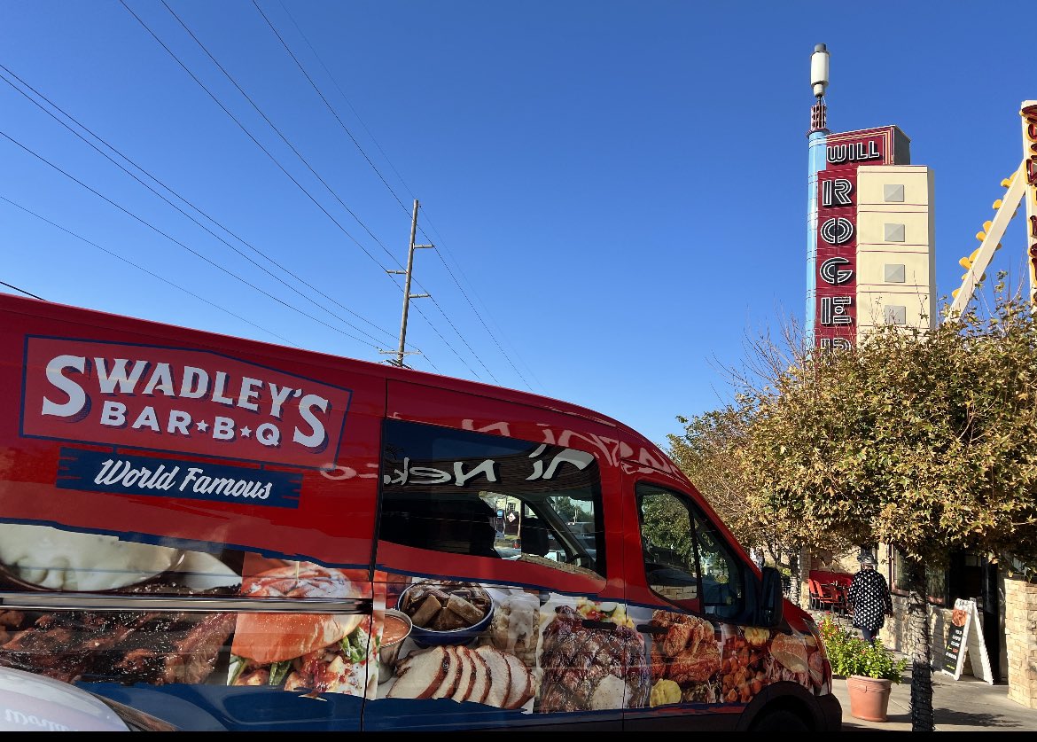 There’s a huge Swadley’s catering van parked outside tonight’s Oklahoma Governor’s debate. Sometimes you can’t make this stuff up…