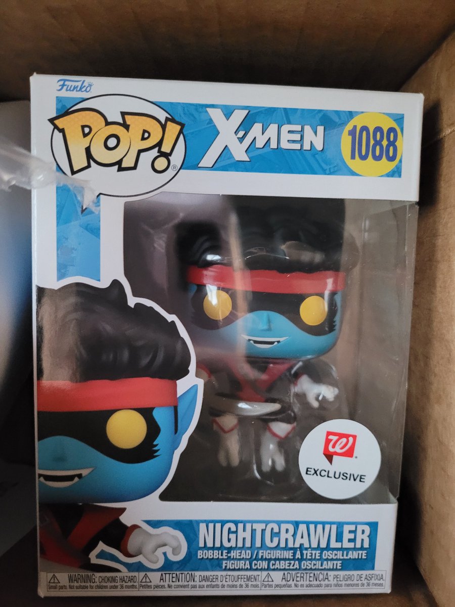 I have been waiting for years a comics version Nightcrawler pop. @OriginalFunko did not disappoint.