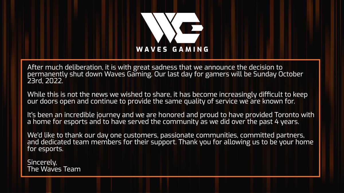 Thank you Toronto 🧡🖤