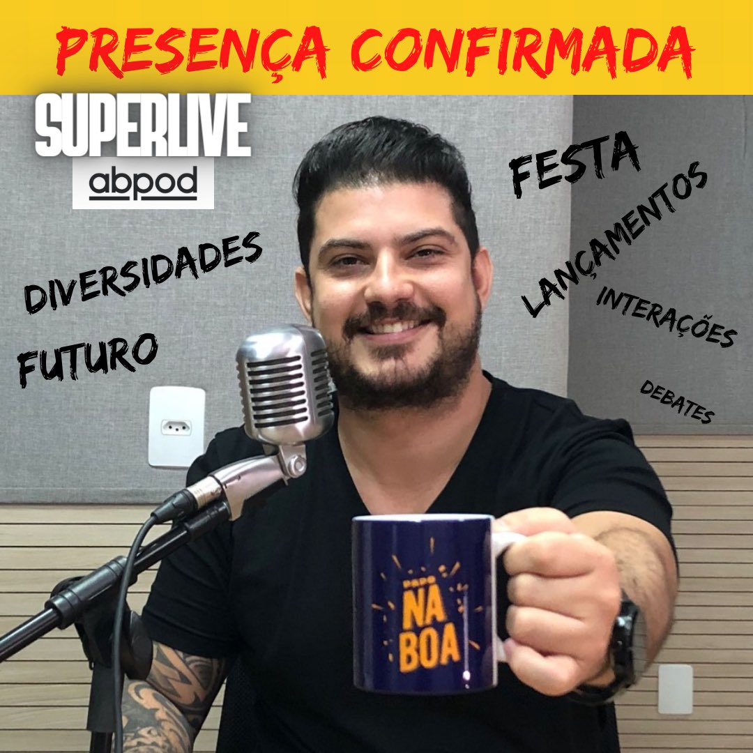 Abpod - Associação Brasileira de Podcasters tweet media