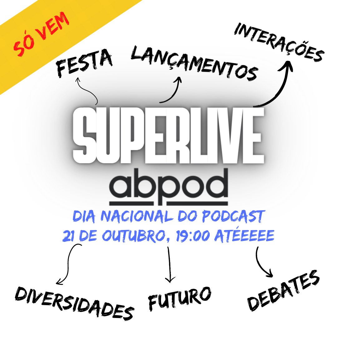 Abpod - Associação Brasileira de Podcasters tweet media