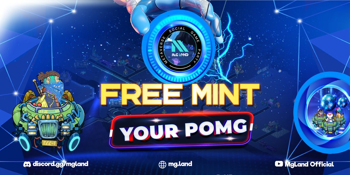 MGLandOfficial's tweet photo. THE SECOND BATCH OF POMG IS OFFICIALY OPENED

🔥#SoulboundNFT Unlimited quantity (require gas fee)
🎁Great benefits and #airdrops: NFT, Token, Gifts...
🎉How to claim: https://t.co/KFeAfjMGF0

CLAIM NOW FOR FREE!

#mgland #freemint #SBT #POMG https://t.co/WOEBD1LIzC