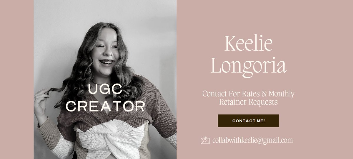keelieugc's tweet photo. Hi Everyone! I'm A Lifestyle UGC Creator And I'd Am Always Looking For New Brands To Work With And Build Partnerships! Check Out My Portfolio Below! 👇🏻
https://t.co/8JPQdtt7iO
#ugc #UGCcreator #ugccreators #ugccommunity #ugcexample #contentcreators #callingbrands https://t.co/6OD9Dt2Pap