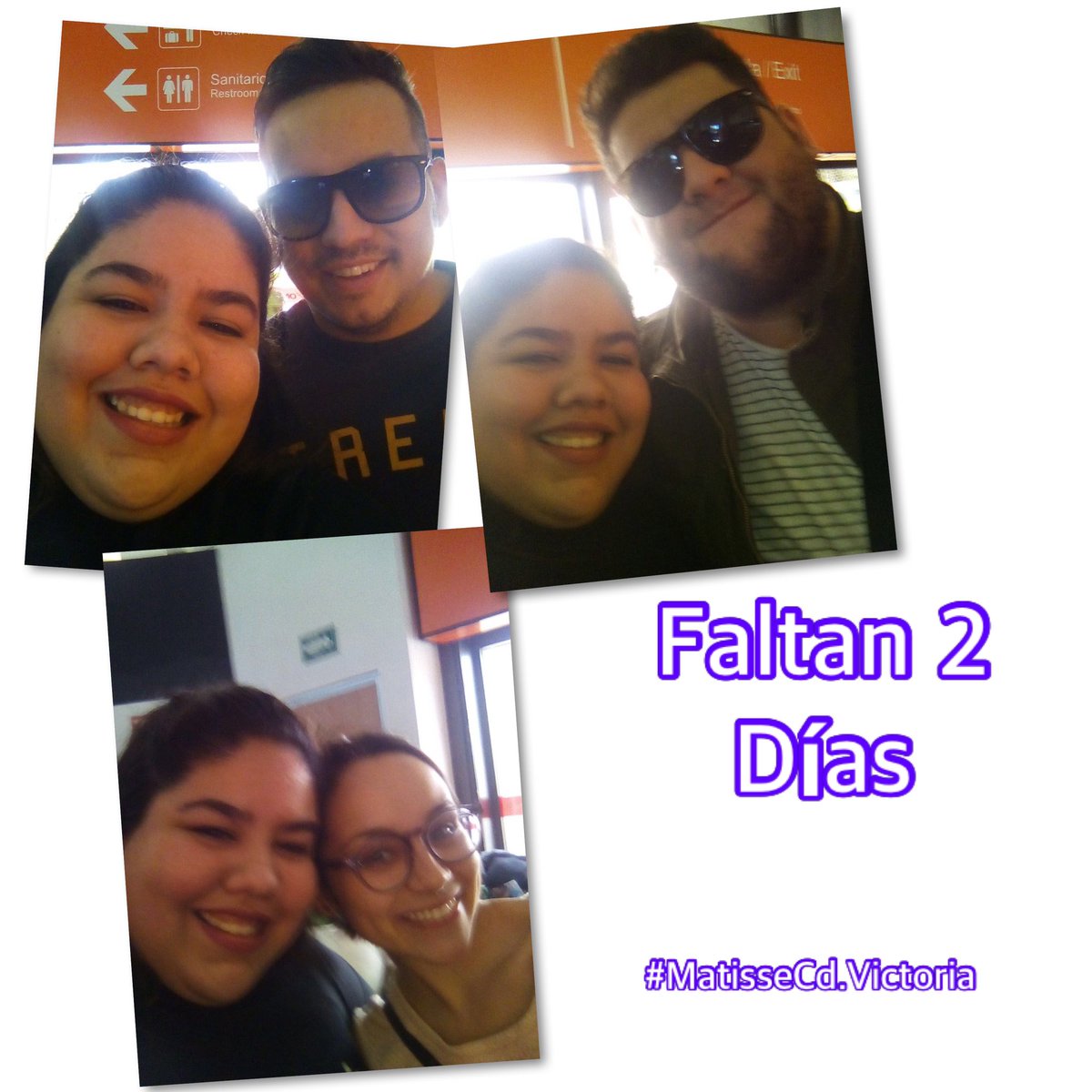 MatisseTamps's tweet photo. Hoy nuestra querida @paochiomtz2 nos dice que ya solo  faltan 2 días para ver a  #MatisseCiudadVictoria #MatisseFeriaTamps #MasQueAmigosTamps @Matisse_Mx @pablopre @Torres_Roman_ @melissaLRC https://t.co/Qj33OK0mC8