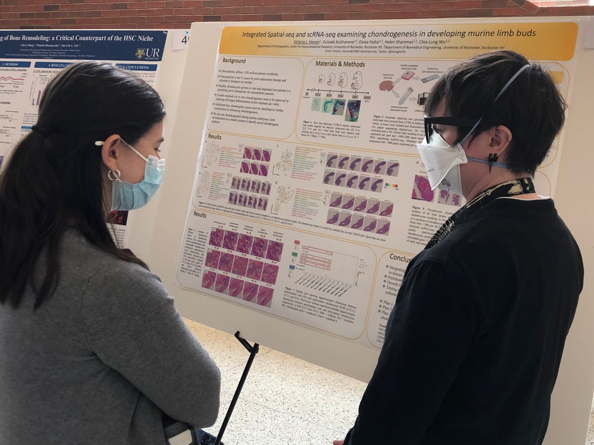 Chia-Lung Wu (@chialungwu) on Twitter photo Had a blast <a href="/ROC_CMSR/">Rochester CMSR</a> 2022 Symposium today! So many exciting talks with <a href="/TamaraAlliston/">Tamara Alliston</a> as the keynote speaker! Our Gulzada <a href="/Gulzadr1/">Gulzada Kulzhanova 🇺🇦🇰🇿</a> & Eloise <a href="/e_fadial/">Eloise Fadial</a> were both finalists for the Best Poster Rosier Travel Awards! Victoria @BiologistVlh also presented her outstanding work too! Had a blast <a href="/ROC_CMSR/">Rochester CMSR</a> 2022 Symposium today! So many exciting talks with <a href="/TamaraAlliston/">Tamara Alliston</a> as the keynote speaker! Our Gulzada <a href="/Gulzadr1/">Gulzada Kulzhanova 🇺🇦🇰🇿</a> & Eloise <a href="/e_fadial/">Eloise Fadial</a> were both finalists for the Best Poster Rosier Travel Awards! Victoria @BiologistVlh also presented her outstanding work too!