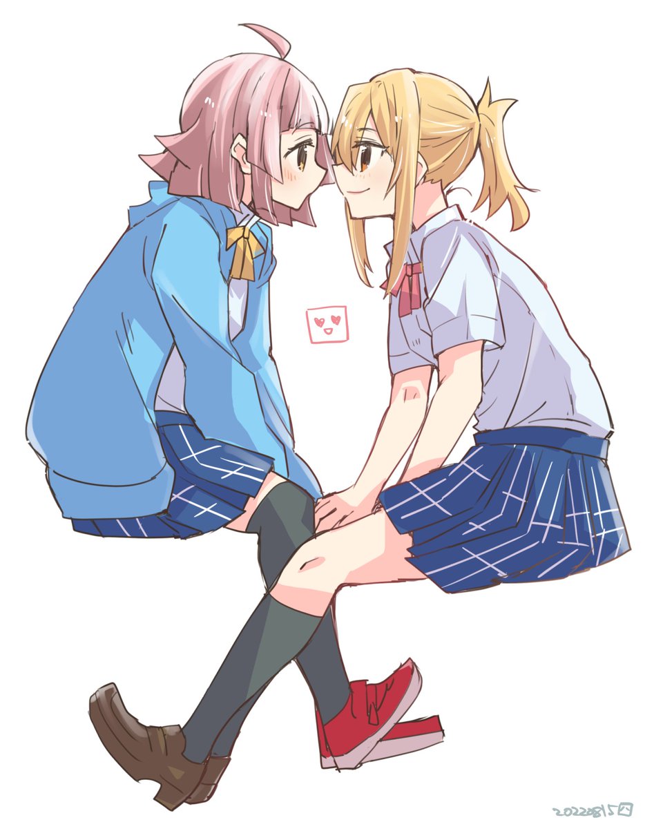 「#みんなも貼ろう突然の推し推しカプ 」|環月紙袋僕ラブ「ジ51,52」せつはる合同＋おまめ合同＋個人誌🌈👼🔖💫🐬♦✨のイラスト