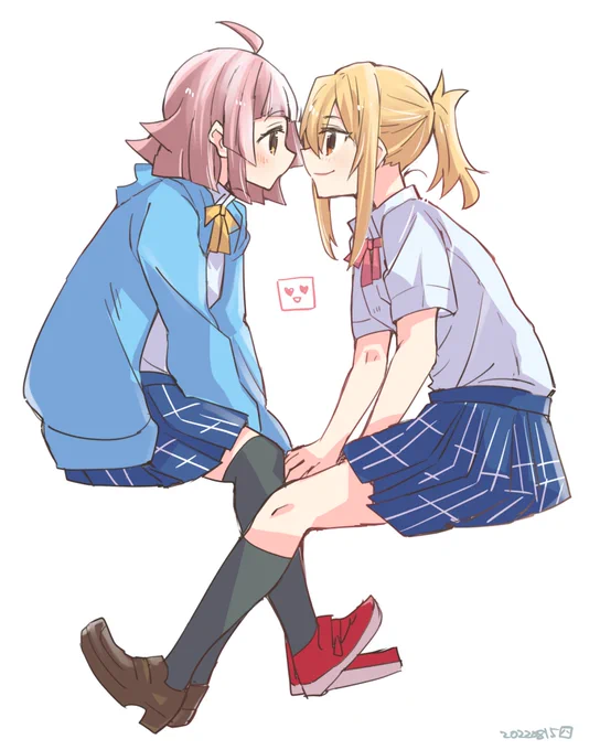 #みんなも貼ろう突然の推し推しカプ 