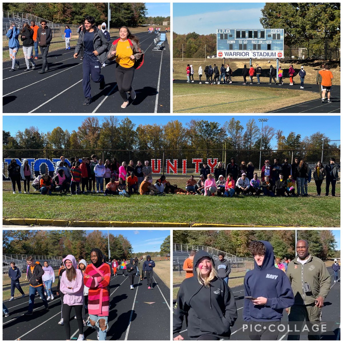 MrsReamyLPHS's tweet photo. Unity Day 2022 @LaPlataHS #UnityDay2022 #ccpsunityday22 #WarriorSpirit https://t.co/foCm4un94s
