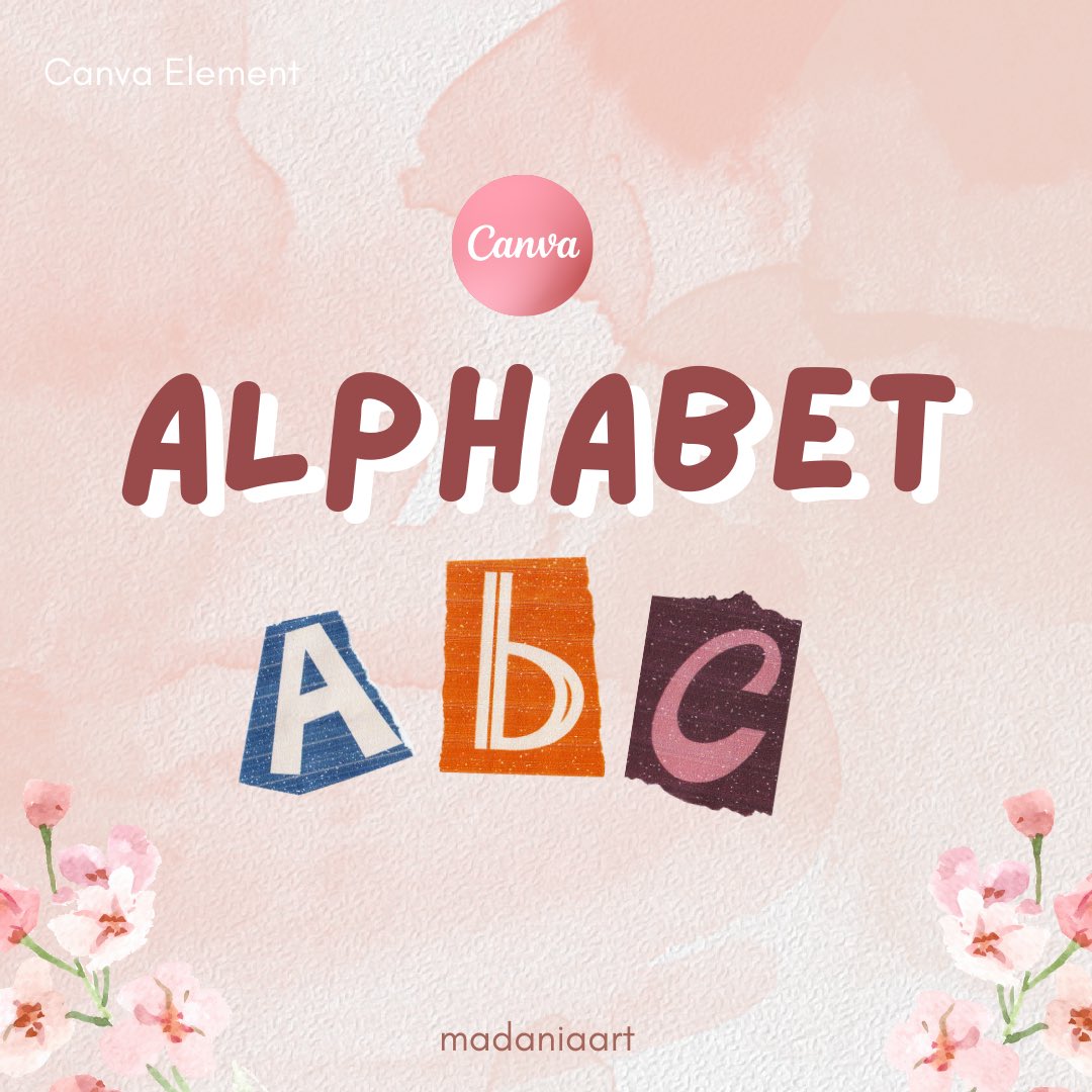 madaniaart's tweet photo. Canva Elements Keyword FREE 😍😍 ALPHABET

Buat yang suka huruf-huruf lucu dan aesthetic, aku udah kumpulin elemen-elemen alphabet di Canva yang pastinya 100% GRATIS. Save kalau bermanfaat ya 😊 https://t.co/WlpSZPoaNp