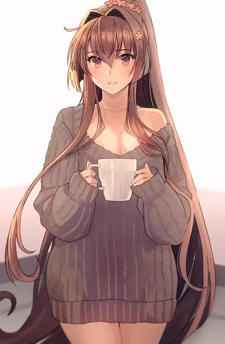 大和ちゃんとぬくぬく(再掲) 