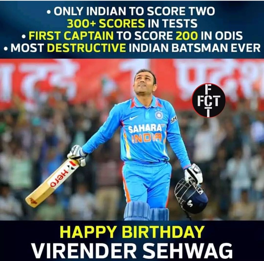 Happy Birthday 🎂 #Viiru paaji

#HappyBirthdaySehwag
#HappyBirthdayViru #Sehwag #Viru
