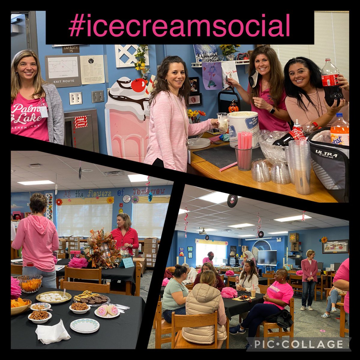 PLE Staff Pink Party 2022! Thank you so much to everyone that donated to this amazing cause 💗  #americancancersociety #ocpsnews #swlc