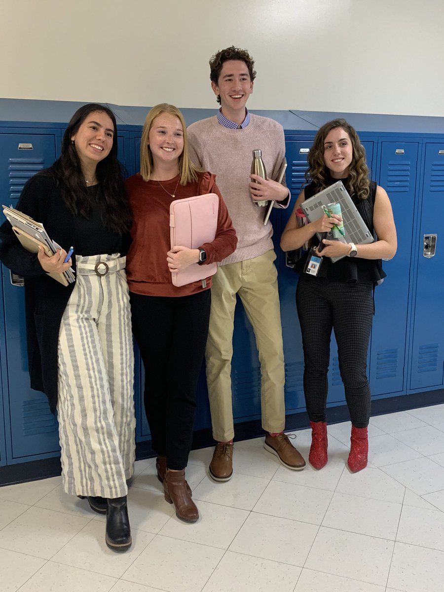 Thank you <a href="/WCU_CESW/">WCU CESW</a> WCASD PDS interns and mentors for sharing your PDS experience with <a href="/WCUofPA/">West Chester University</a> sophomores <a href="/PeircePride/">Peirce Pride</a> Middle School today!