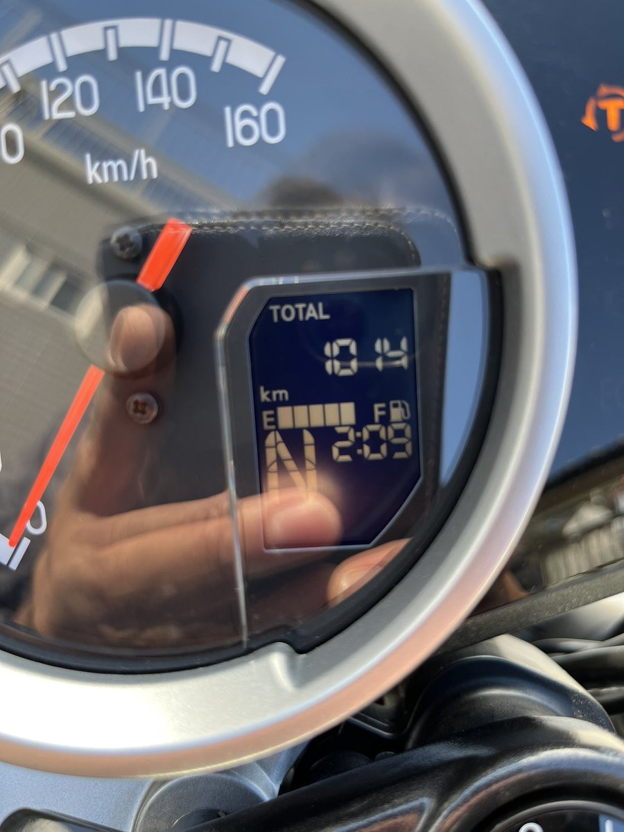 winryo6's tweet photo. 昨日ようやく1000キロ超えたー！
今日の方が天気はいいですね。 https://t.co/0beHdIBYiS