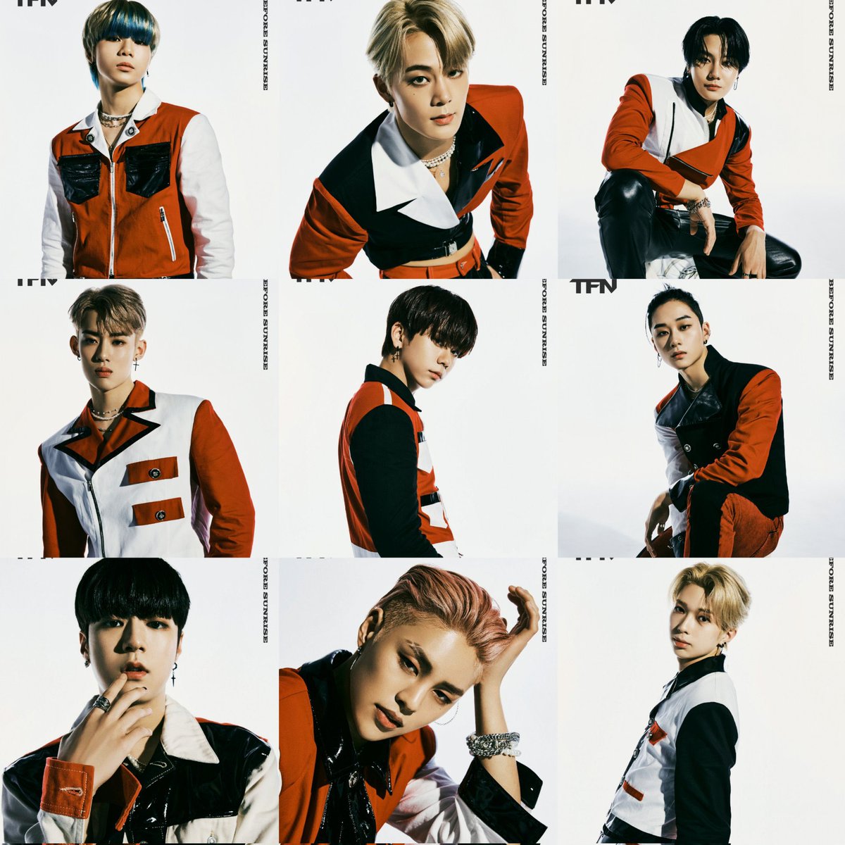 __CIRUELA__'s tweet photo. Ya quiero ver la presentación con esos outfits 😭😭😭😭😭

TFN IS BACK
#TFN #티에프앤
@TFN_official_ https://t.co/5sot9Lm5Lh