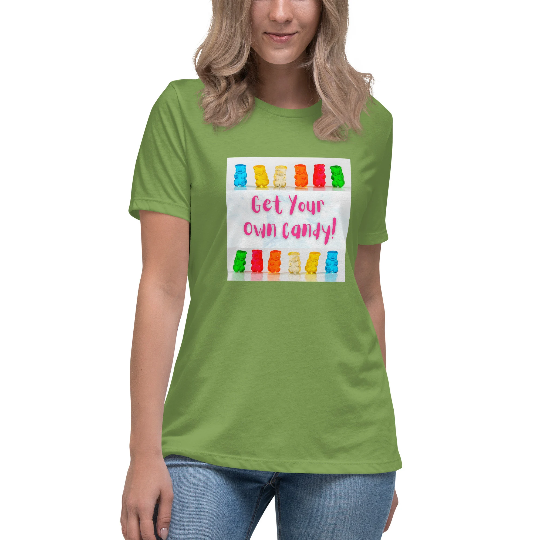 DesignsQomd's tweet photo. Updated Tee Design!  Get Your Own Candy. Send a strong, independent message in this matter-of-fact tee from my Etsy store. https://t.co/zVk89CudZO
#tshirt #tee #cute #sweet #independent #cheeky #spring #summer #candy #printondemand #EtsyMade #QOMDDesign https://t.co/cBYysjZIBL