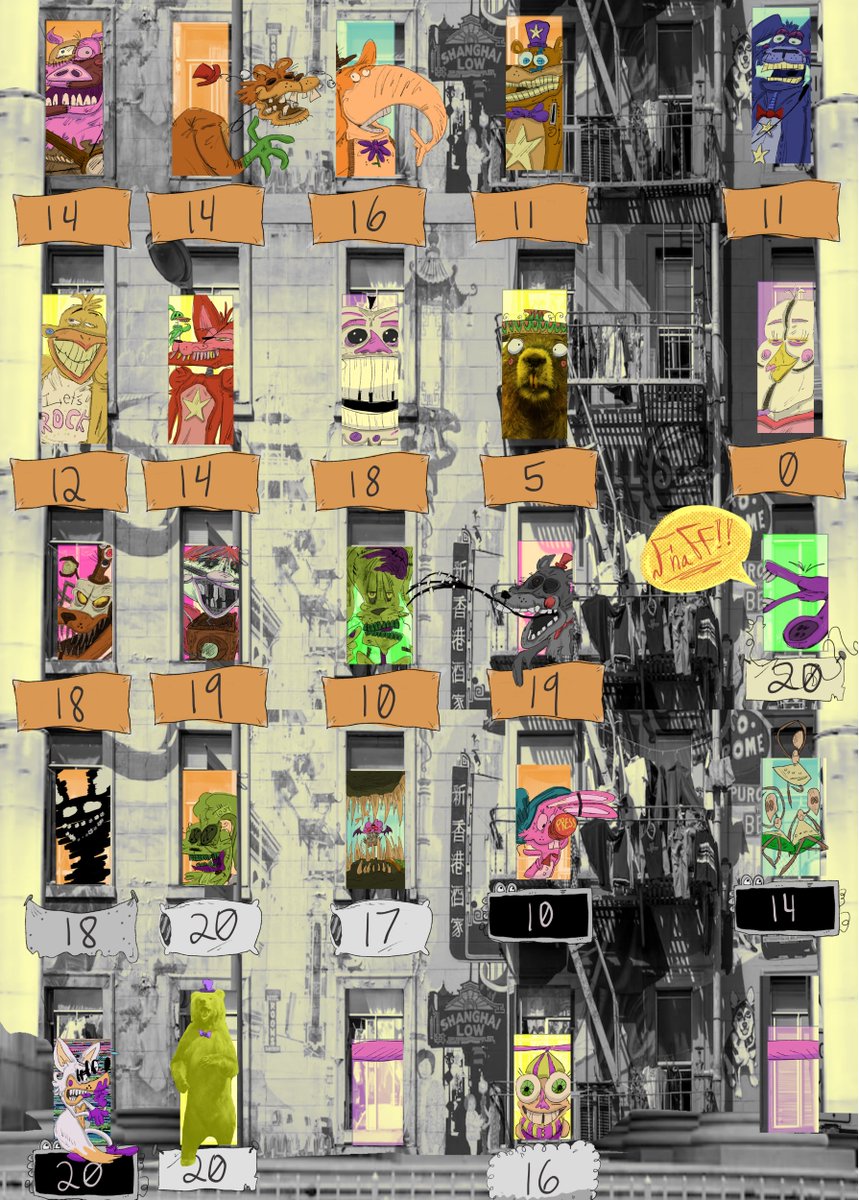 Alrighty! The Finale, ULTIMATE CUSTOM NIGHT!! There's many new characters here, so take a look! Debate on whether my 1-20 ranking of the characters are accurate! I had to split this up into 3 parts because of the size!