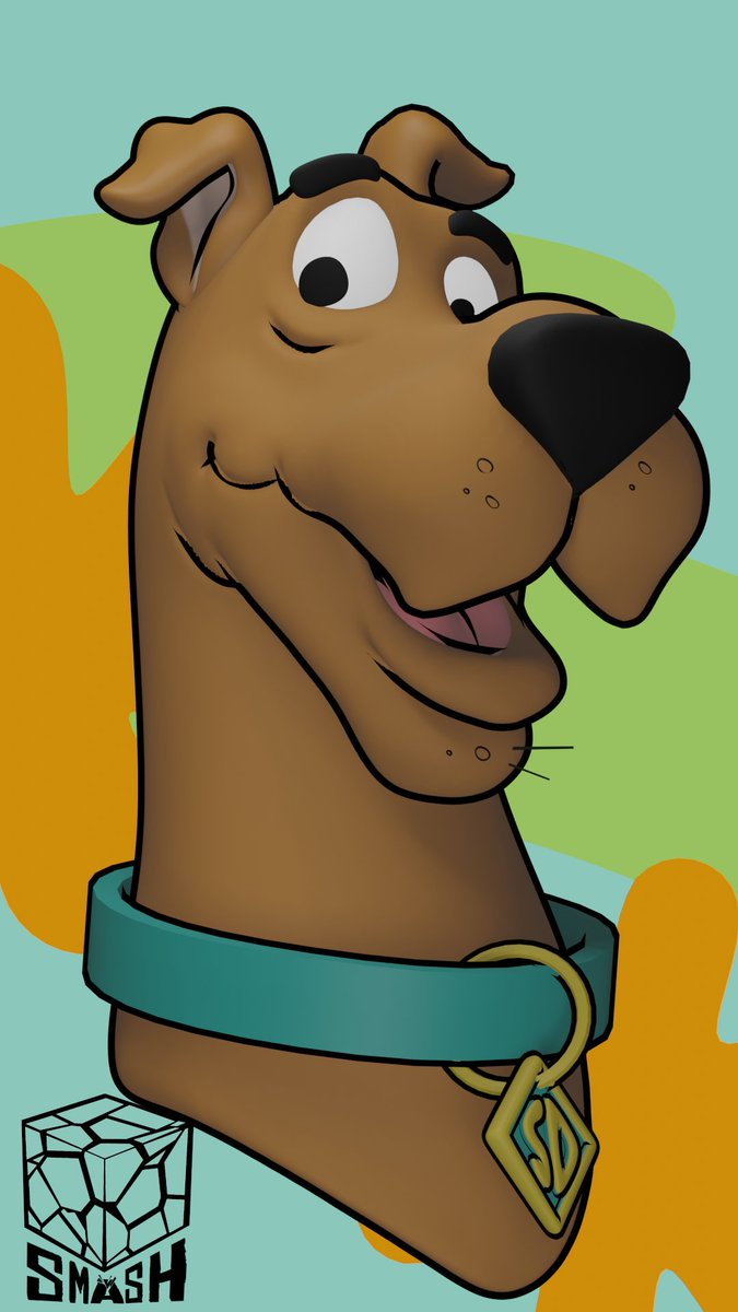Today's #sculptober prompt haunt brings us Scooby-Doo, who definitely hung around quite a few haunts! I keep forgetting about the inverse hull method to make the outlines. It is always such a cool effect.
#b3d #sculptober2022