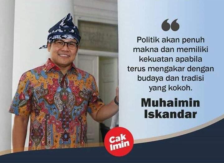 Politik harus mengakar dengan budaya dan tradisi