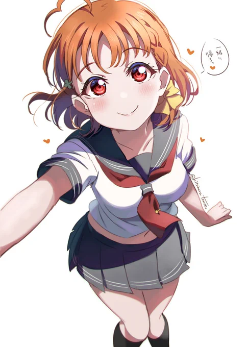 千歌ちゃん短時間で描く練習#lovelive 