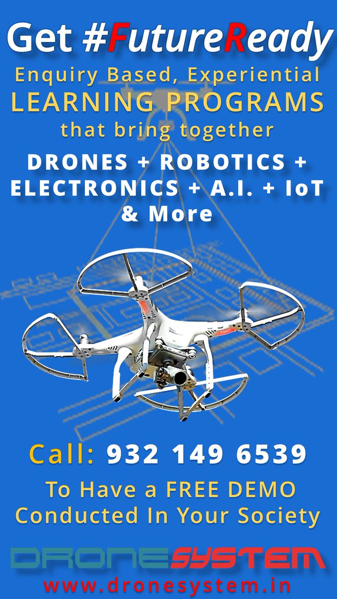 SamikaSystems's tweet photo. We love to see #kids enjoy & have fun while building & #flying their own #drone.
The fact that they learn a lot about #robotics, #electronics, , #maths etc. & pick up some real life #skills is an added bonus.
#dronesforfun #dronesafety #education #mumbai https://t.co/wBQwiiAHqT