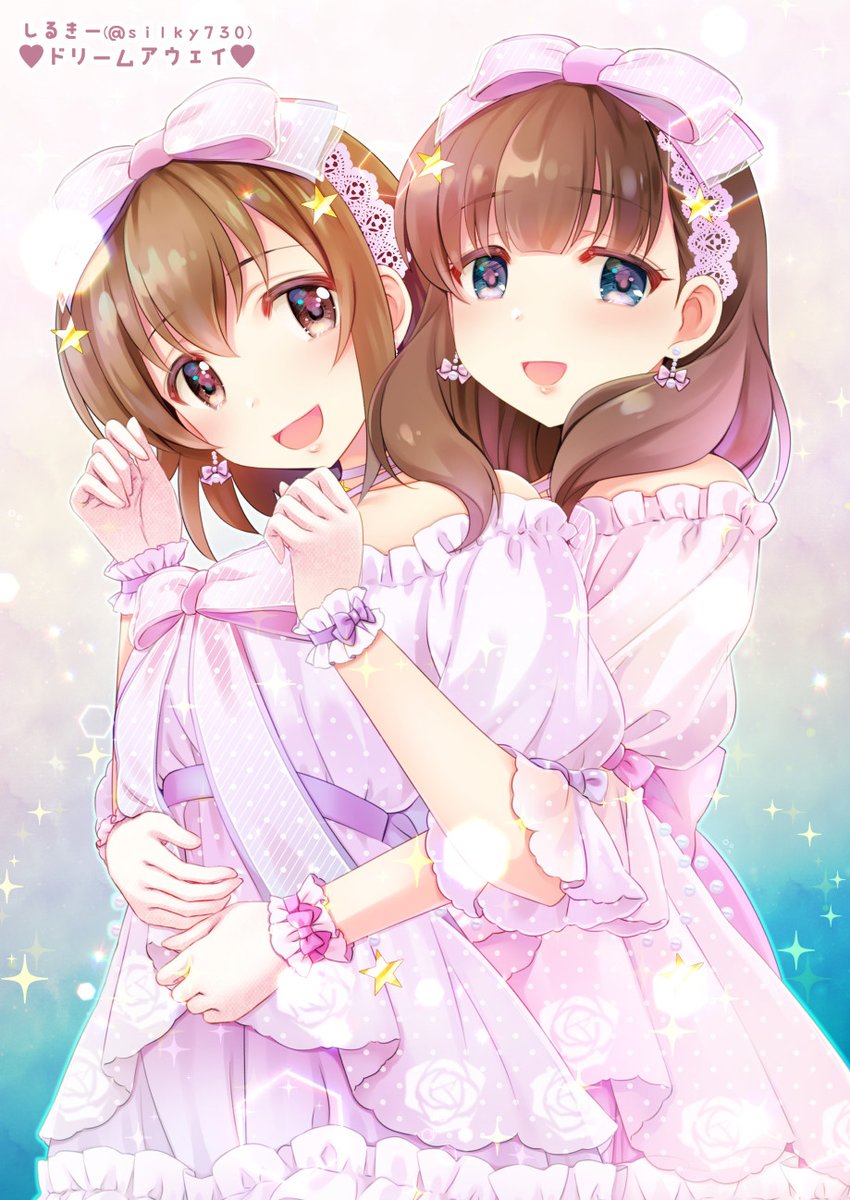 佐久間まゆ 「#あなたのぴんく色の作品を見せてくださいピンクっぽいやつ 」|しるきー🎀skeb募集中のイラスト