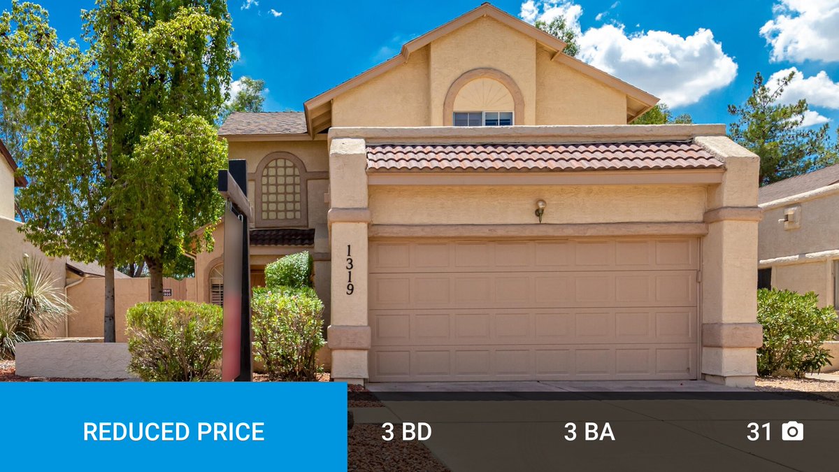 dannykallay's tweet photo. 📍 Reduced Price 📍 This recently reduced home at 1319 W Manor Street in Chandler won't last long, so, don't wait to set up a showing! Reach out here or at (480) 778-1555 for more information! https://t.co/UTz0B5P438 https://t.co/Co66Rpbseh