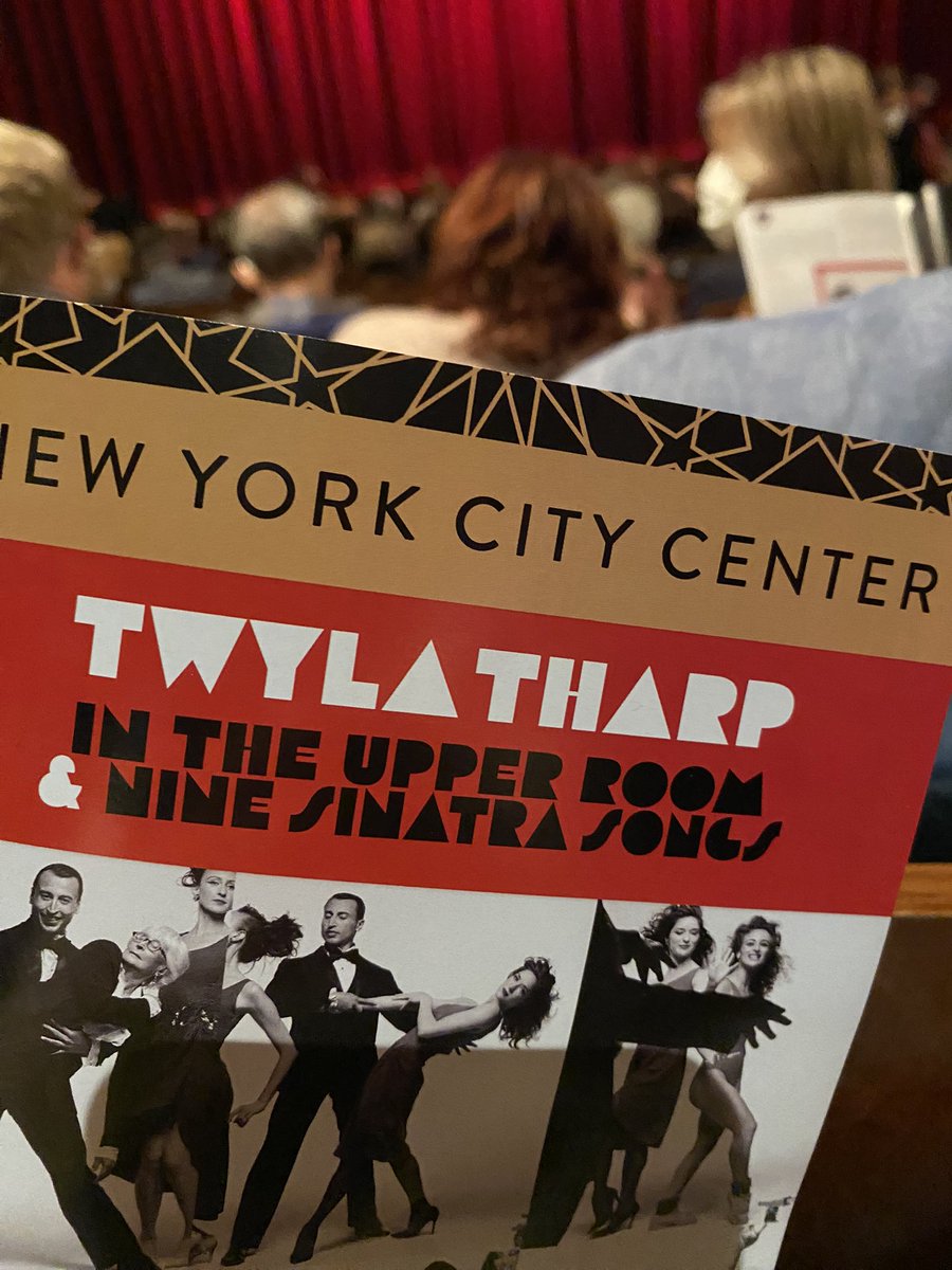 sfarkash's tweet photo. Enjoyed tonight’s performance of TwylaTharp of In the Upper Room and Nine Sinatra Songs @NewYorkCityCent @TwylaTharp_Off https://t.co/oNnS8mWu5s