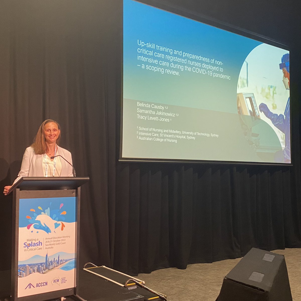 ICU upskill (@icu_upskill) on Twitter photo Excited to be presenting our scoping review on ICU up-skill training at the ACCCN AEM 2022 <a href="/ICU_upskill/">ICU upskill</a> <a href="/belinda_causby/">Belinda Causby</a> <a href="/samjak66/">Dr Samantha Jakimowicz</a> <a href="/Prof_TLJ/">Tracy Levett-Jones</a> <a href="/utsSoNM/">UTS School of Nursing & Midwifery</a> Excited to be presenting our scoping review on ICU up-skill training at the ACCCN AEM 2022 <a href="/ICU_upskill/">ICU upskill</a> <a href="/belinda_causby/">Belinda Causby</a> <a href="/samjak66/">Dr Samantha Jakimowicz</a> <a href="/Prof_TLJ/">Tracy Levett-Jones</a> <a href="/utsSoNM/">UTS School of Nursing & Midwifery</a>