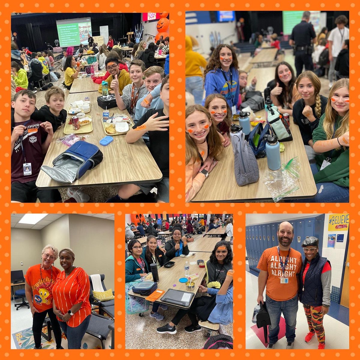 HaggardEagles's tweet photo. Today we unite together to stand up against bullying and united to show kindness, acceptance, and inclusion. This note was left behind anonymously, this small act of kindness made a huge impact to many today!๐งก#UnityDay2022 #dedicatedtocaring
@Plano_Schools
@Planocounselors https://t.co/wole80v6kr