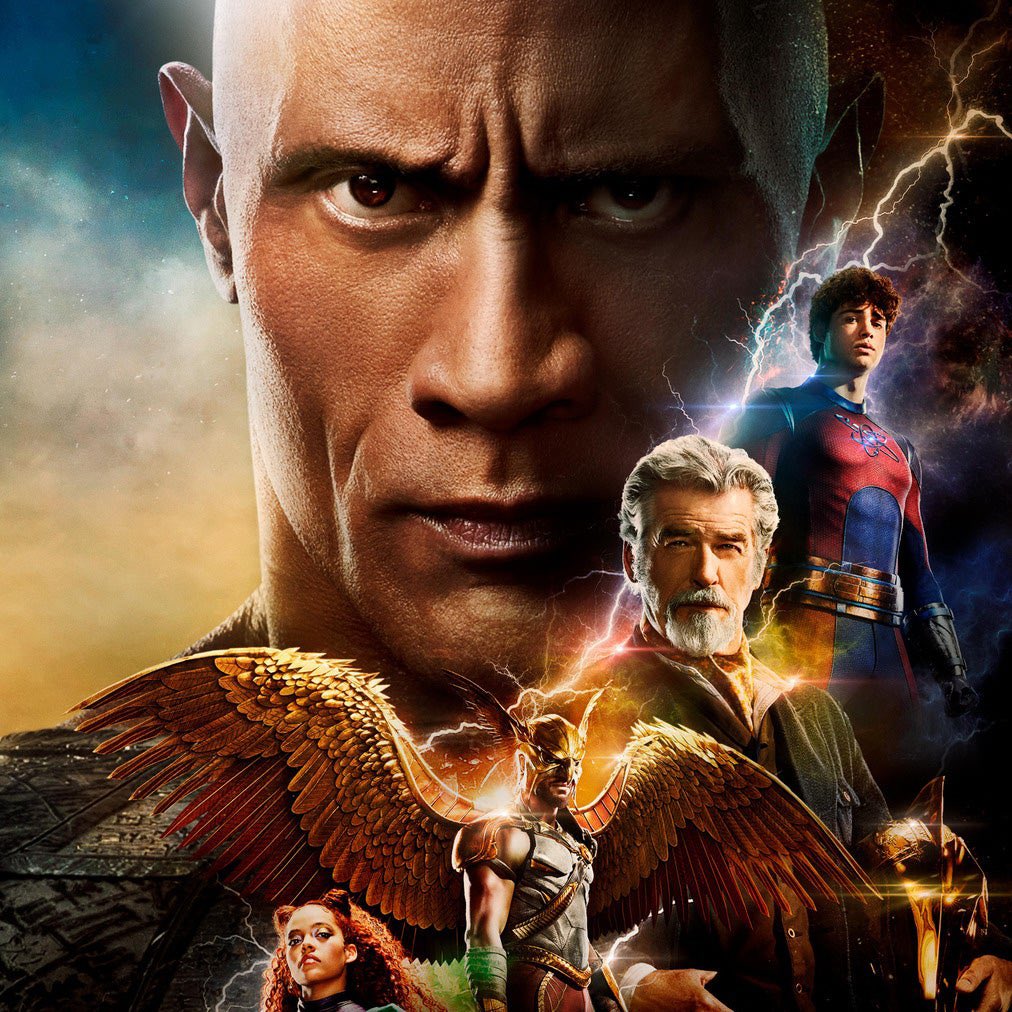 Just saw Black Adam. I don’t think it’s as bad as the worst reviews, though the film’s Big Bad is kind of disappointing. But I loved seeing the JSA brought to life. I wish The Rock wore more than three expressions.