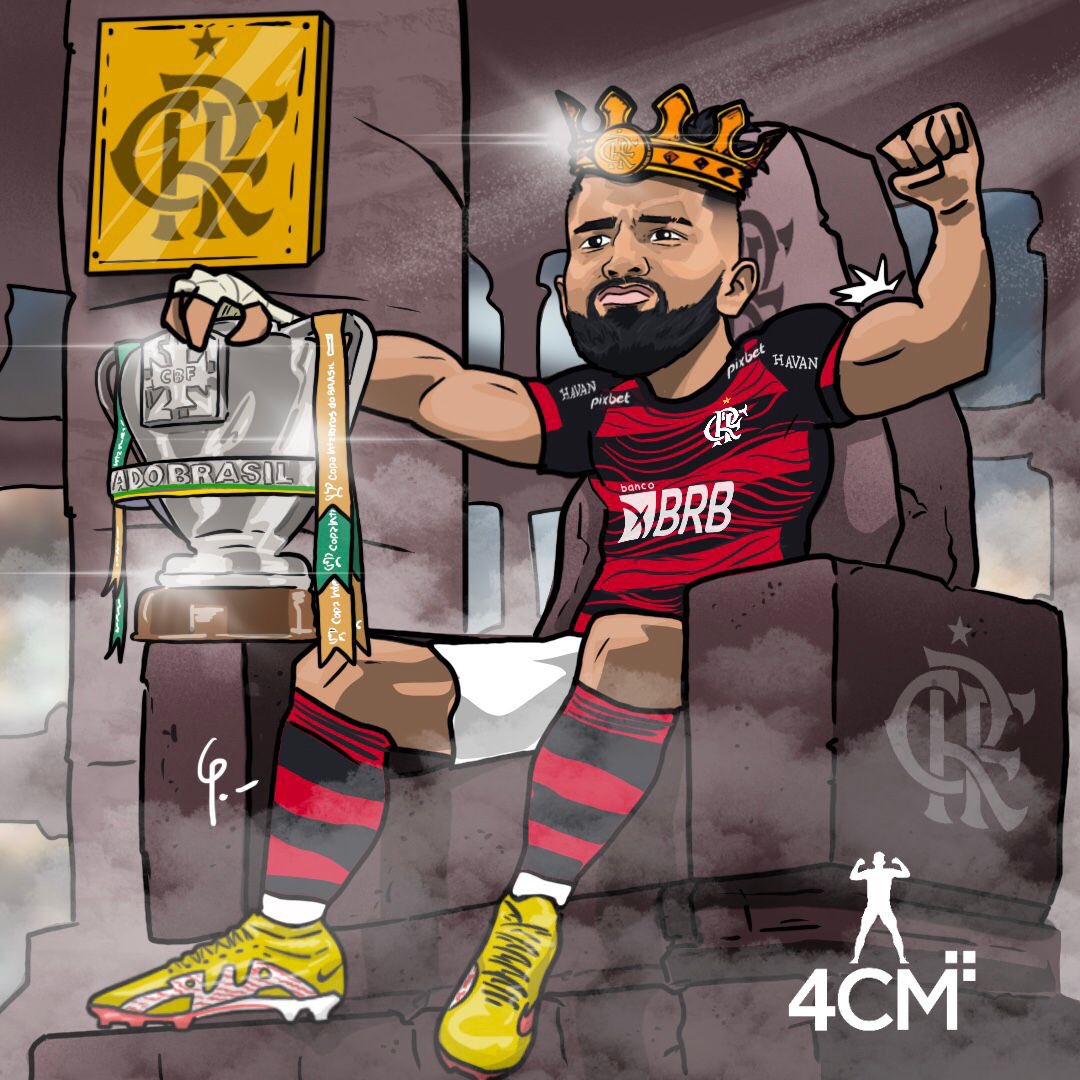 4ComM_bra's tweet photo. É DO PRÍNCIPE!!
.
A Copa do Brasil é dele! Mais um título com a camisa do Flamengo!! Parabéns, @gabigol!!
.
Arte especial com o artista espanhol #GuiGuiPayer!!
.
#Talentos4ComM #SonheAlto https://t.co/wCB76KXyg9