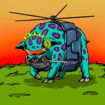StonedRancher's tweet photo. Officially popped my 🍒 and joined the #ToughLions and #HypeHogs Family🦁🐷💪
@zap7project is killing it with the artwork🙌
You bet I’ll keep sweeping the floor and adding to my collection🫡
Sweep yours on @EbisusBay🧹
#EvolutionHogs Minting Now https://t.co/tHTBoUlpT4
#Cro https://t.co/DFFUg85ZPZ