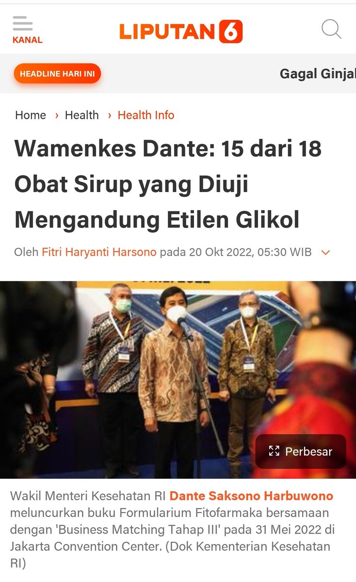 PartaiSocmed's tweet photo. Harap jangan percaya begitu saja pada BPOM apalagi pd produsen. Mending ikuti saran Kemenkes saja jk sayang anak. EG dan DG memang bukan bahan pelarut pd obat sirup tp dapat menjadi cemaran pd pelarut gliserin atau propilen glikol, dan tentu tidak tercantum dalam komposisi obat. https://t.co/BGV7RnFGW7