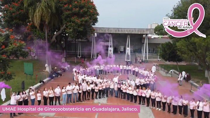 imssjalcontigo's tweet photo. El #IMSSJalisco participó con la formación de lazos rosas para conmemorar el Día Mundial de la Lucha Contra el #CáncerDeMama.

#IMSSenRosa💗 
#OctubreRosa🎀 https://t.co/Iput3KvMnV
