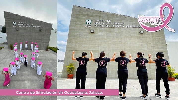 imssjalcontigo's tweet photo. El #IMSSJalisco participó con la formación de lazos rosas para conmemorar el Día Mundial de la Lucha Contra el #CáncerDeMama.

#IMSSenRosa💗 
#OctubreRosa🎀 https://t.co/Iput3KvMnV