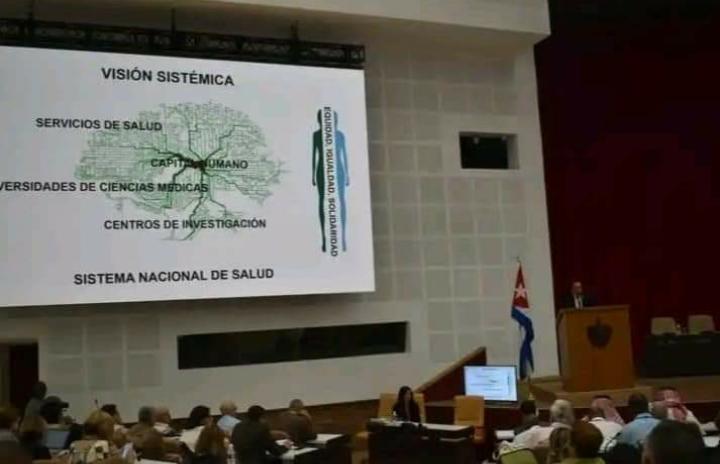 “Es evidente la necesidad de contar con sistemas de salud preparados, resilientes y con profesionales capaces para enfrentar las adversidades.” @japortalmiranda #CubaSalud2022 #CubaPorLaVida #CubaCoopera @DiazCanelB @MINSAPCuba @CubacooperaTl @JuanCarlosCh1 @NaslyYoa