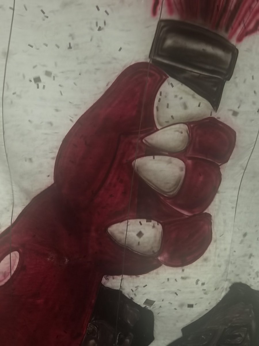 En la Cueva apoyando al Team. Me cayó la manta del Monstruo encima.