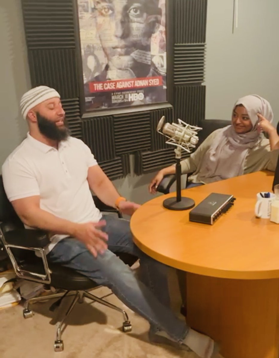 rabiasquared's tweet photo. Me tryna convince Adnan he needs a podcast https://t.co/iNKgoRQeNz