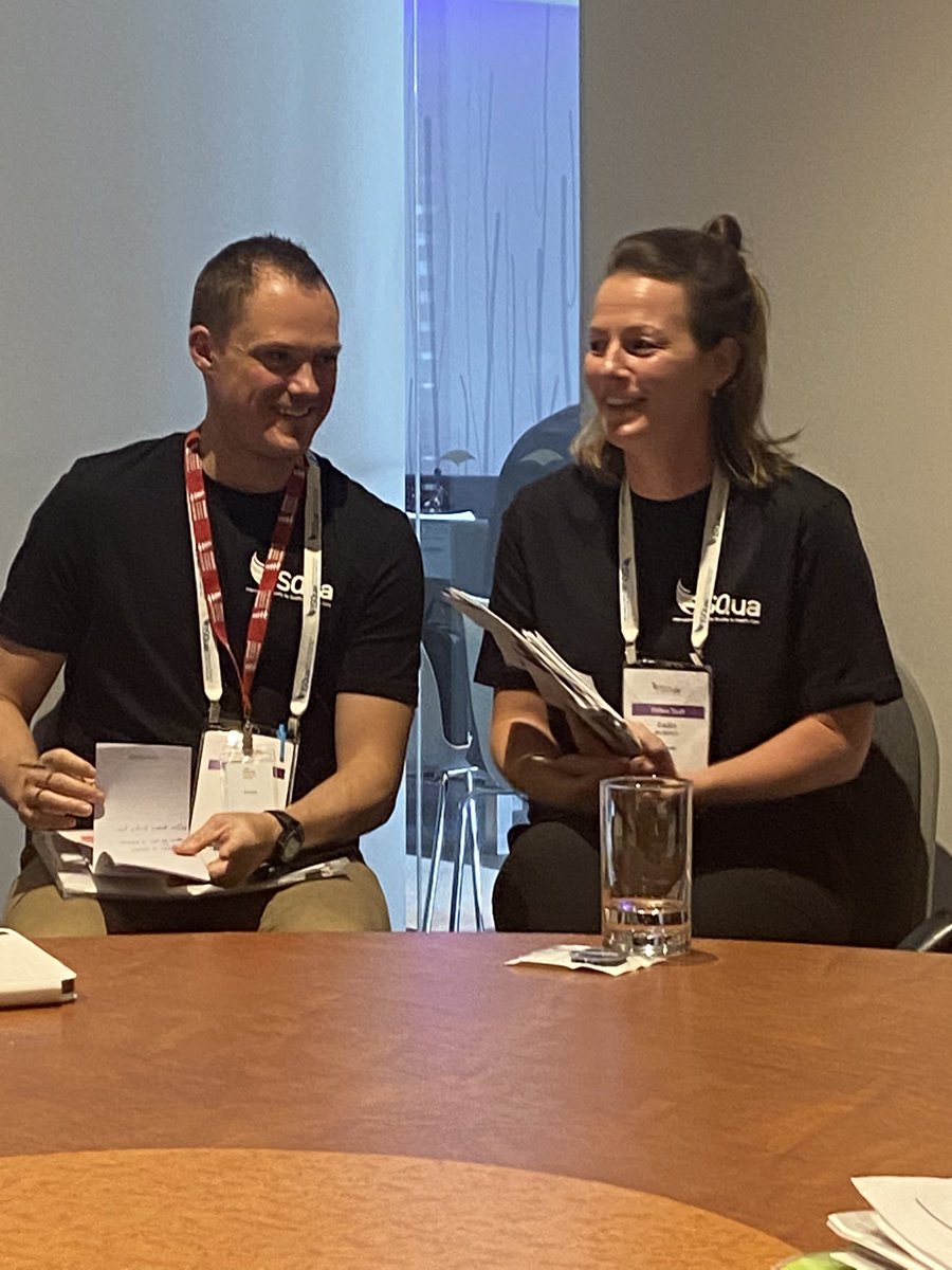 The real stars !!! ⭐️⭐️⭐️⭐️ thank you so much @SimonDonohoe &amp; <a href="/EadinMurphy1/">Eadin Murphy</a> for all the hard work to make this <a href="/ISQua/">ISQua</a> conference so special ❤️❤️❤️ can I ask all of you virtual applauses for them?  #ISQua2022