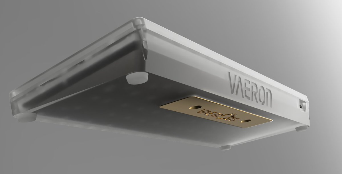vaeron's tweet photo. Today's stream felt really successful! I'm working on some new #customkeyboard #design #3dmodeling. Basing this housing on the @KBDfans DZ60 RGB Hot Swap. Thanks to @Snowwi_ for the input! Want to do customs in frosted Polycarbonate. #3dprinting prototypes now! https://t.co/0Ug1jrUJgI