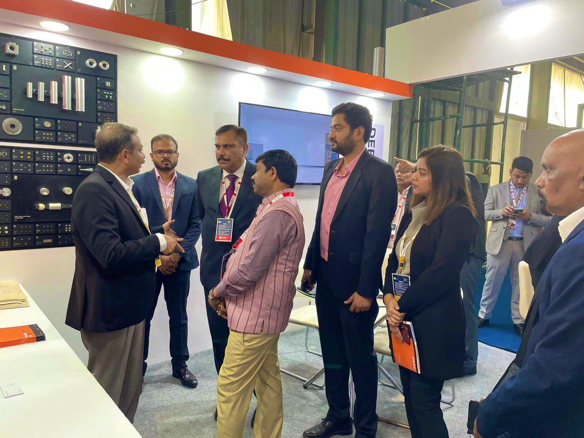 DeepExplo's tweet photo. Today at #DefExpo2022 Deep Explo had the proud privilege to welcome Industrial Development Minister Shri @NandiGuptaBJP ji

#DefExpo2022 https://t.co/dA7kjd8NjF