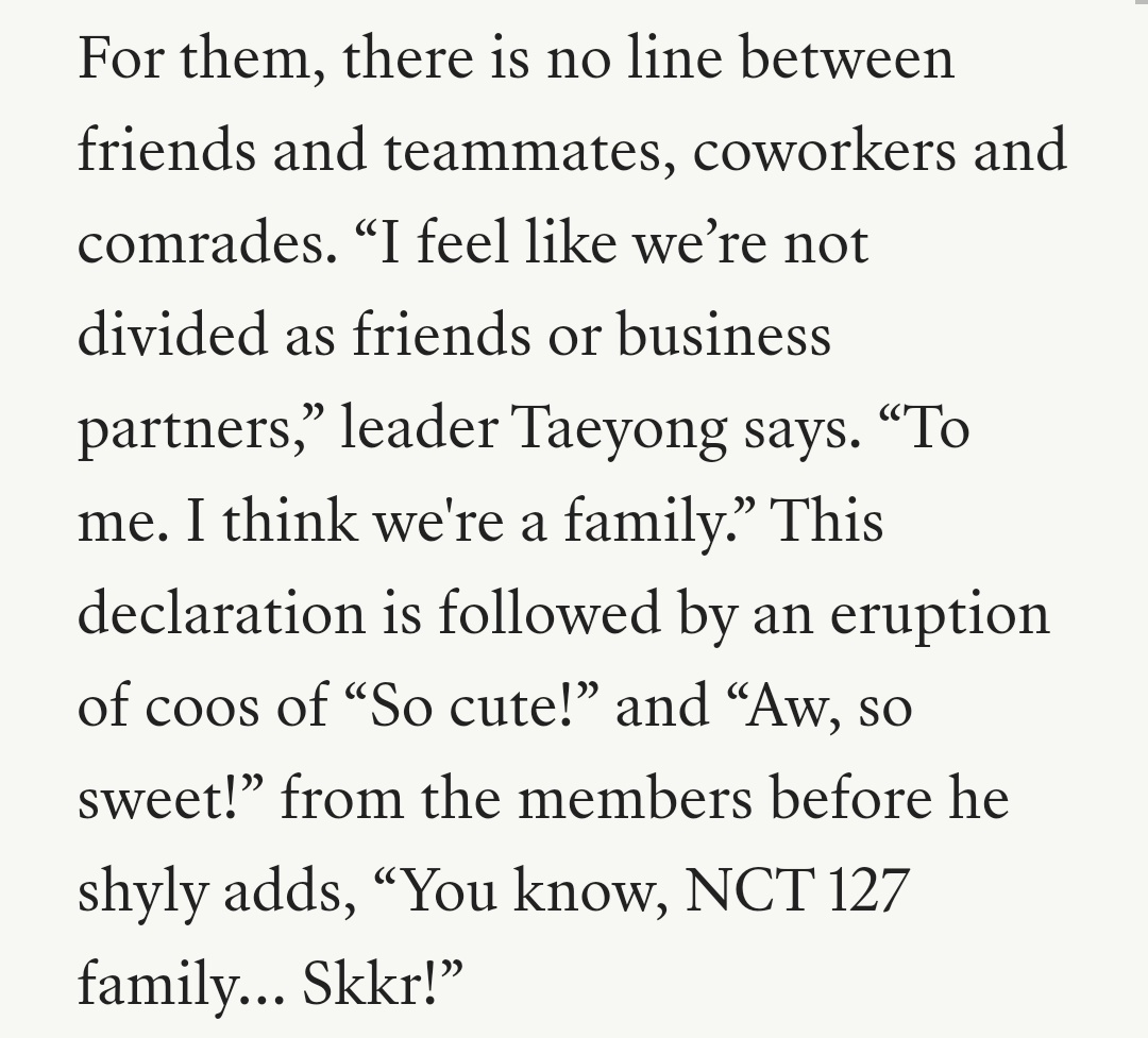 nctymisfit's tweet photo. "you know, NCT 127 family... Skrr!" 😭🥺 https://t.co/HfoEIzZuWP