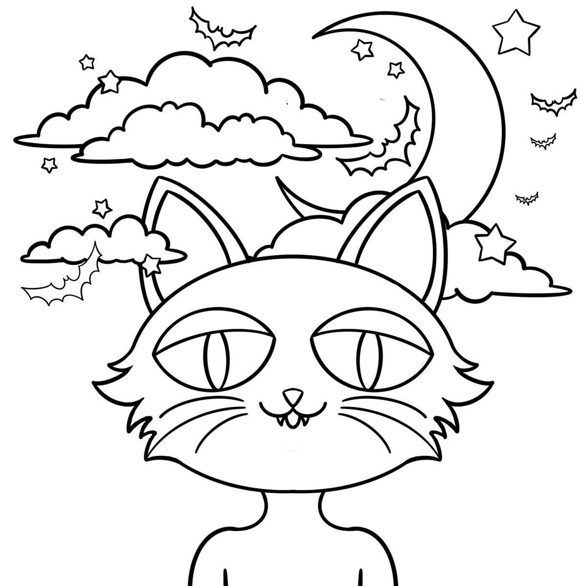 PunkyLady8's tweet photo. Upcoming New Collection NFT "Punky Spooky" 💀👻😈... 👹☠  Drop 3rd Sketch  "Punky Ghost Cat" 
♥♥Our collection is inspired from upcoming Halloween festival. 💀👻😈 Please stay tunned for upcoming final ones. https://t.co/DaU9SnHJE5