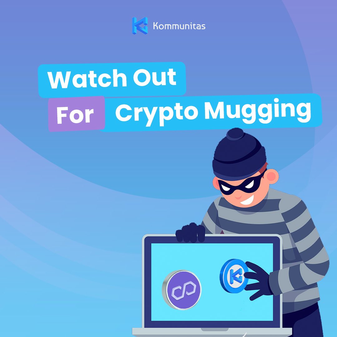 kommunitasnet's tweet photo. Just like the traditional criminal activities, crypto muggings are happening all over the world, especially in London. Reports said that crypto mugging cases were mostly connected to the drug trade.
#cryptomugging #cryptoscam #cryptonews #kommunitas #kommunitasnet https://t.co/korJ59lFyv